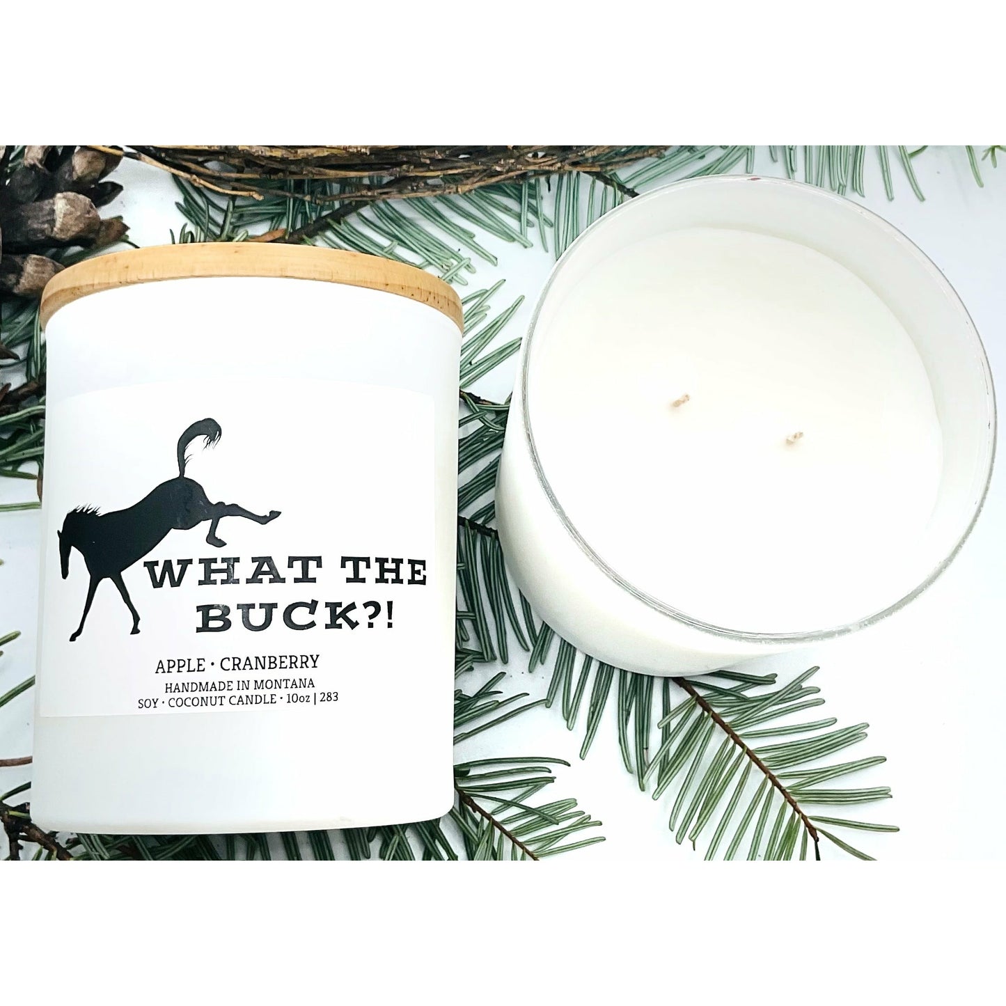 What The Buck Candle
